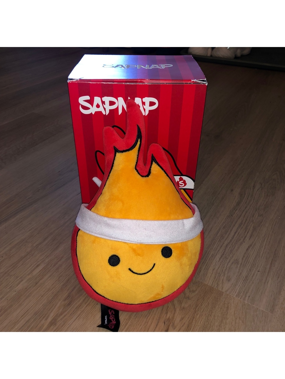 Sapnap Flame Smiley Little Fire Starter Plush 9” W/ Box Georgenotfound Dream SMP